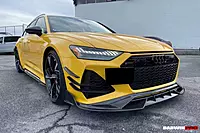 Audi RS6 C8 / RS7 Quattro IMP Performance Carbon Fiber Front Lip | Aggressive Aero Upgrade