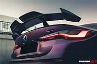 4 Series G22 BKSSII Style Carbon Fiber Trunk Spoiler – CFRP, Forged, or Dry