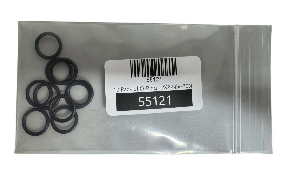 10 Pack of O-Ring 12X2-Nbr-70Sh