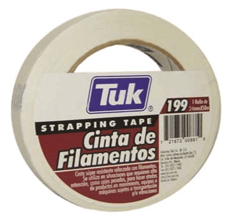 CINTA FILAMENTO 196T 1'' X 50MTS