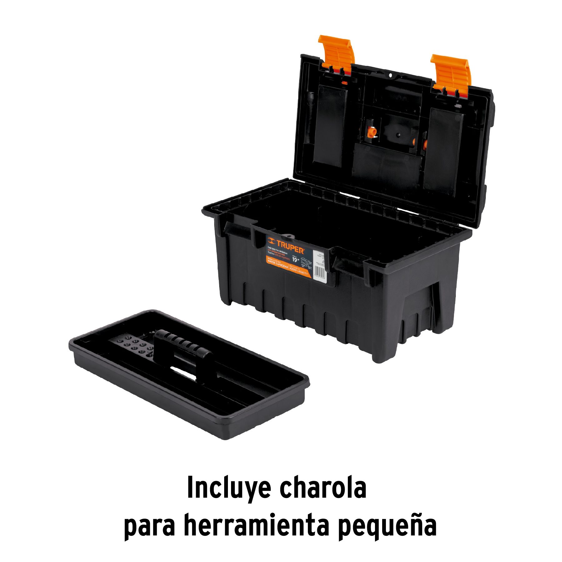 Caja para herramienta de 19' con compartimentos - CHA-19NC / 11143