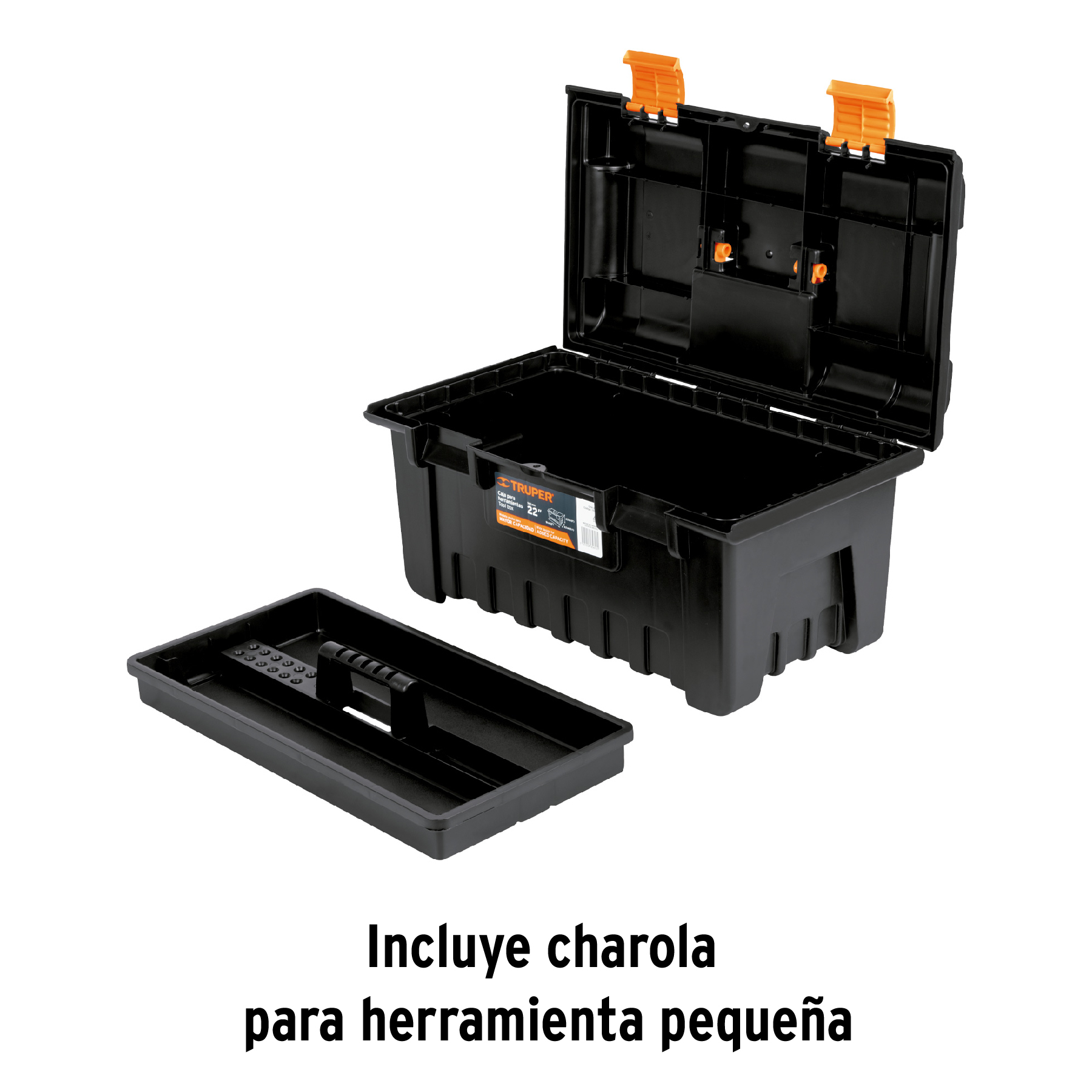 Caja para herramienta de 22' sin compartimentos - CHA-22N / 19780
