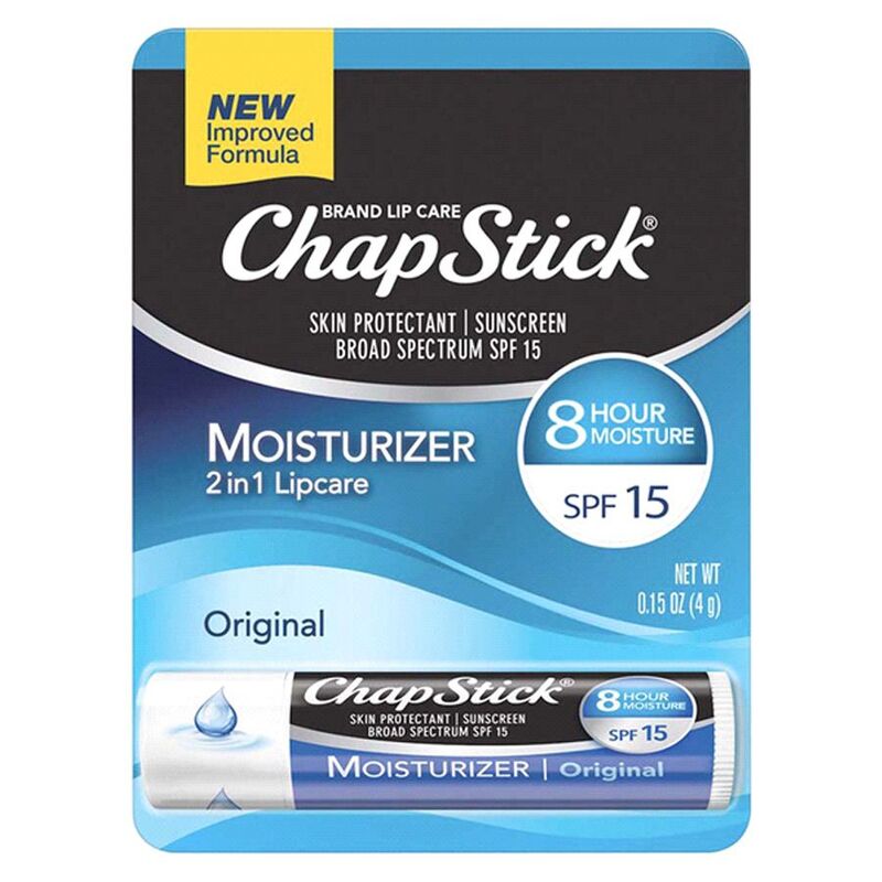 CHAPSTICK LIP BALM 1 CT BLISTER MOISTURE