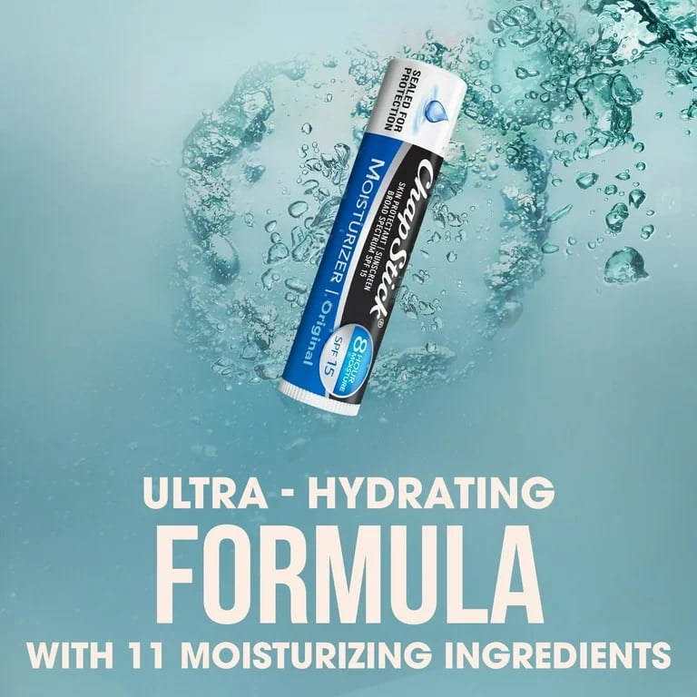 CHAPSTICK LIP BALM 1 CT BLISTER MOISTURE