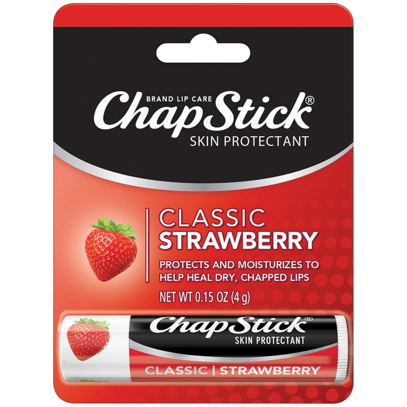 CHAPSTICK LIP BALM 1 CT BLISTER STRAWBERRY