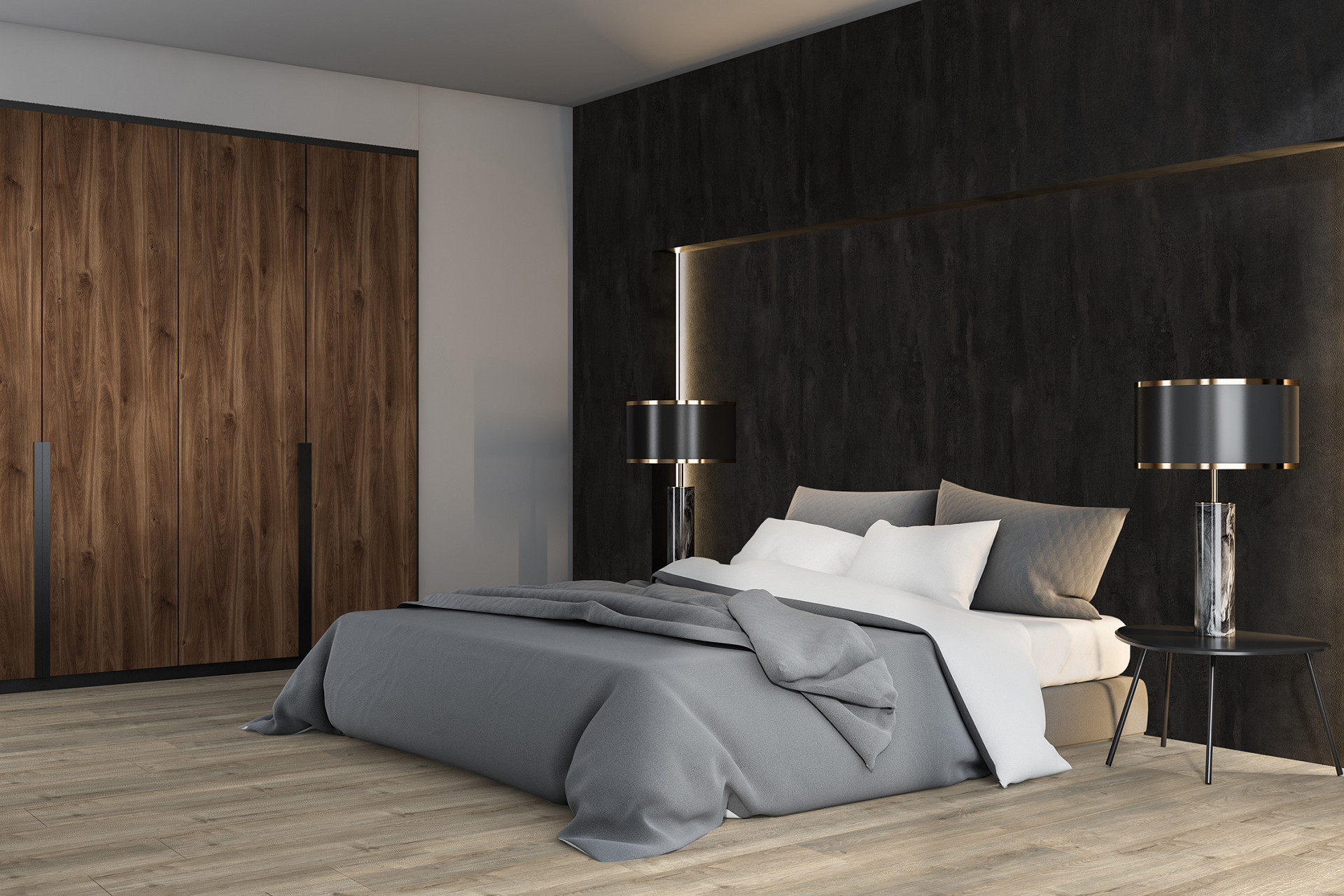TRENDS 2021 PANELS-CHARCOAL FLOW/3/4"/5X8FT