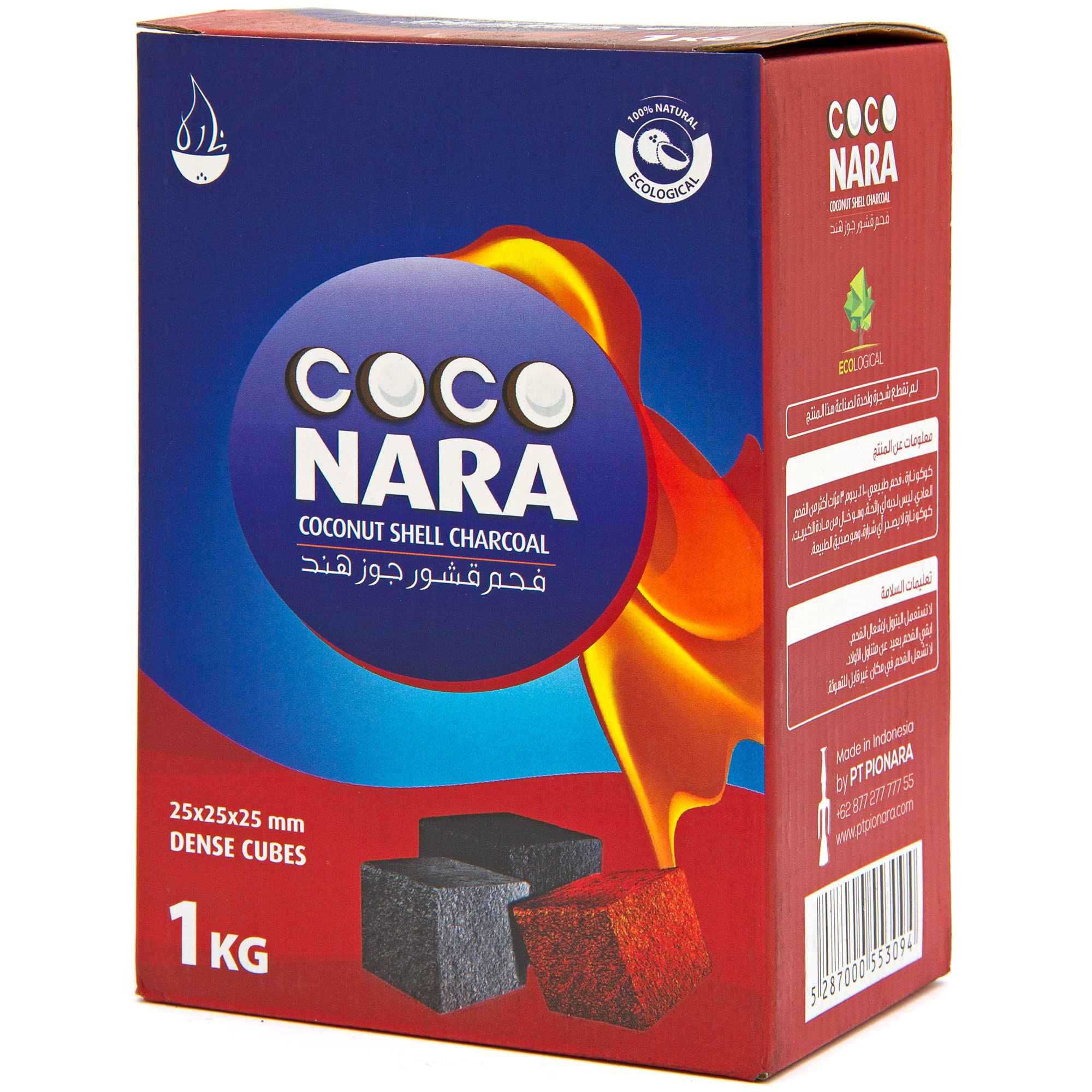 CHARCOL COCO NARA 25MM 1KG