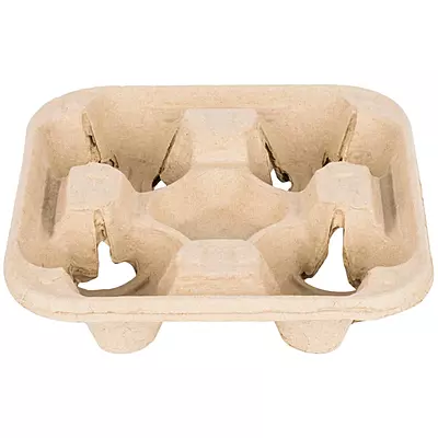 CHAROLA PORTA VASOS DE CARTON 1 PZA