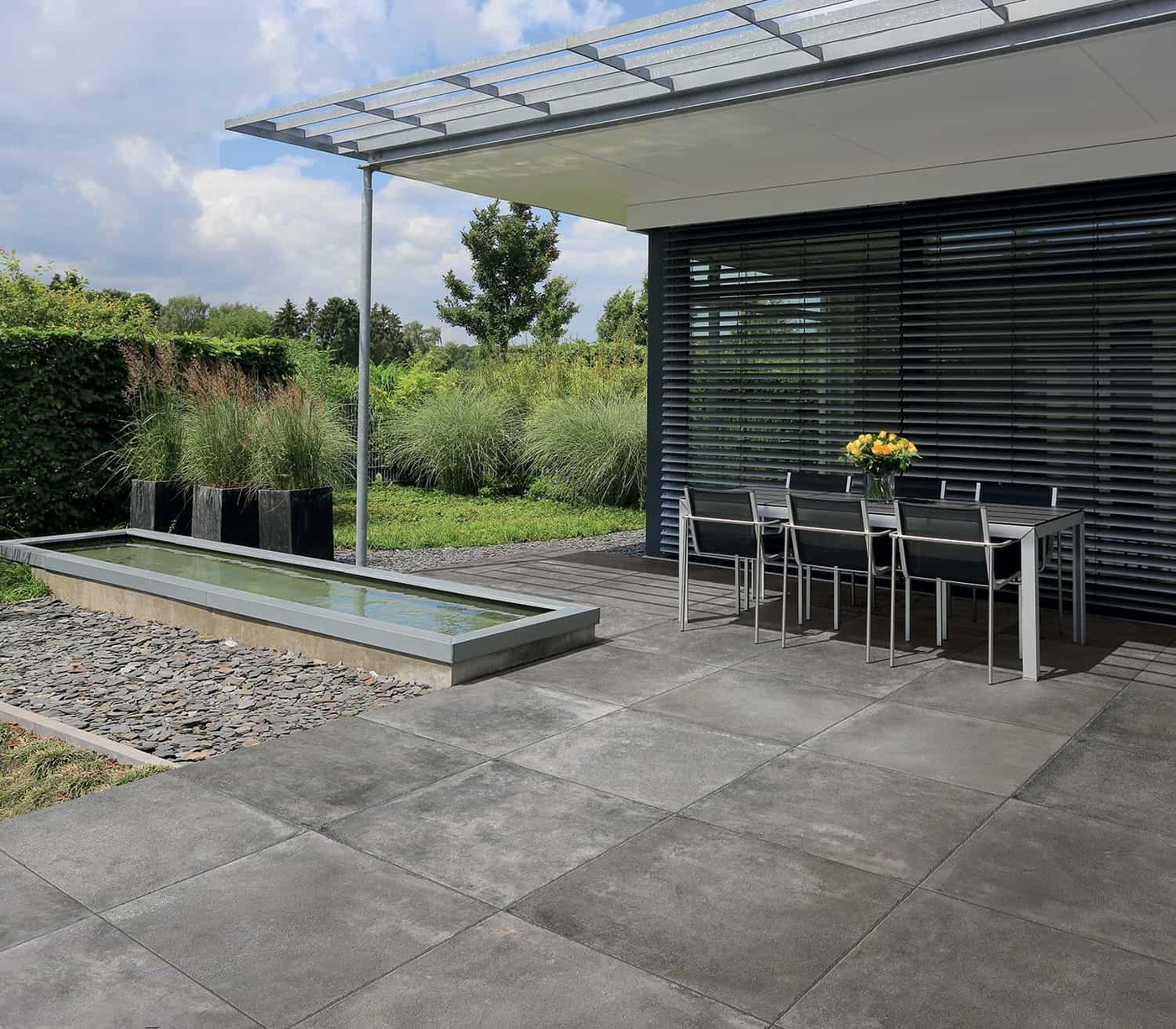 Gresie SICHENIA, CHATEAUX ANTRACITE RET 90x90