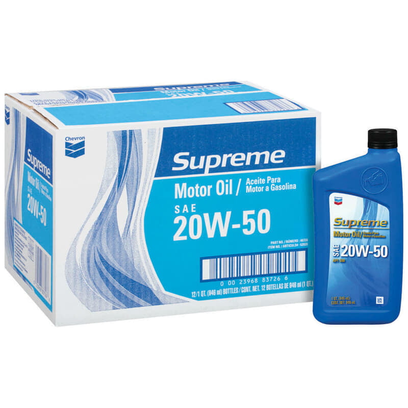 CHEVRON 20W50 SUPREME