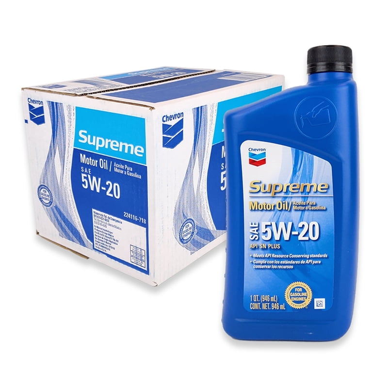 CHEVRON 5W20 SUPREME