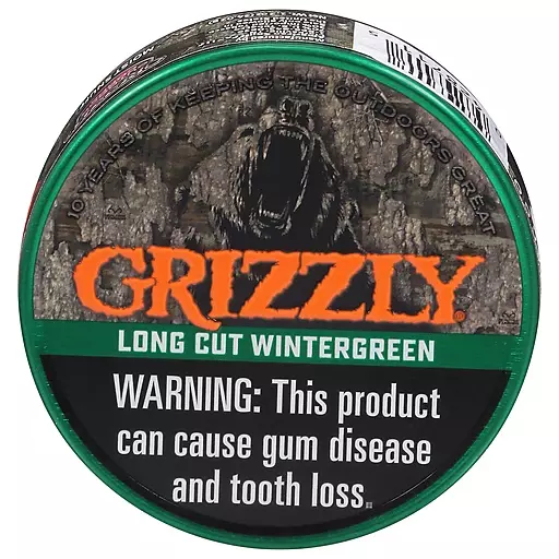 CHEWING TOBACCO GRIZZ LC WINTERGREEN