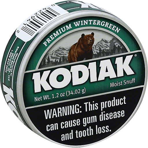 CHEWING TOBACCO KODIAK LC WINTERGREEN