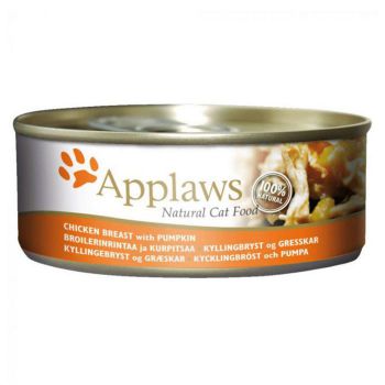 APPLAWS CAT CHICKEN WITH PUMPKIN 156G TIN APPLAWS CAT CHICKEN WITH PUMPKIN 156G TIN