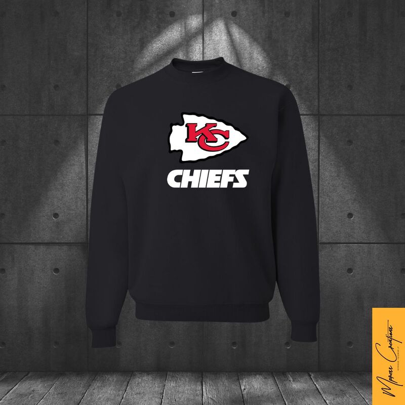 Crewneck noir - Chiefs Kansas City Crewneck noir - Chiefs Kansas City