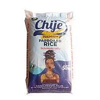 CHIJE PREMIUM PARBOILED RICE 50KG