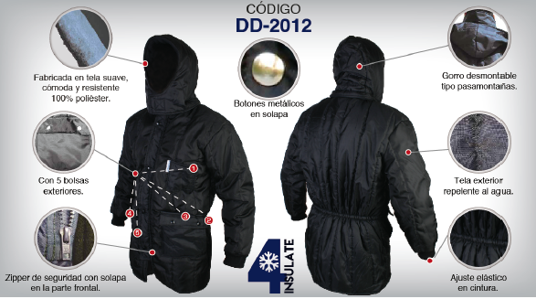 CHAMARRA TERMICA DD2008 3XL