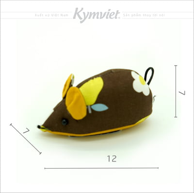 Đồ Chơi Nhồi Bông Chuột Vải Kymviet 100% Handmade Cotton Đồ Chơi Nhồi Bông Chuột Vải Kymviet 100% Handmade Cotton