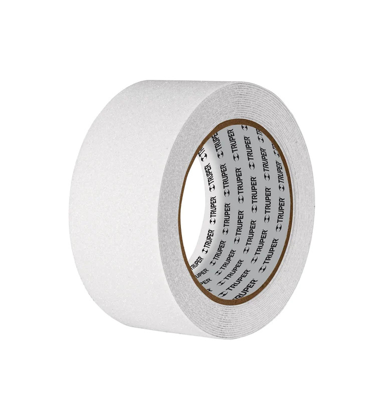 Cinta adhesiva antiderrapante en rollo, 50 mm, transparente - CAD-RT / 12533