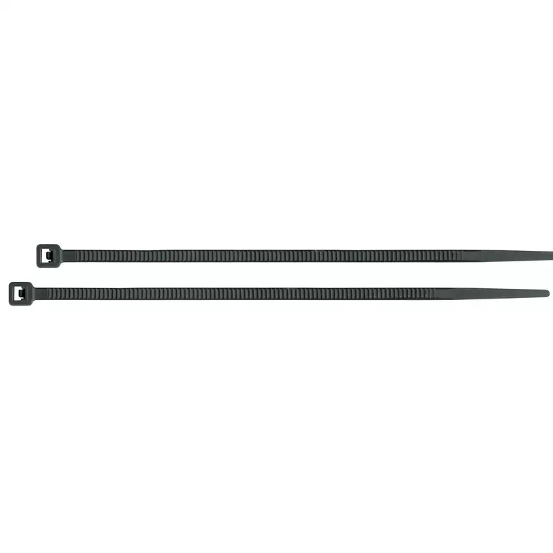 Bolsa con 50 cinchos plásticos 40 lb, 150x3.5 mm, negros - CIN-4015N / 44323