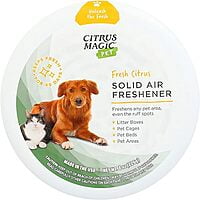 Citrus Magic Pet Odor Absorbing Solid Air Freshener, Fresh Citrus, 8-Ounce