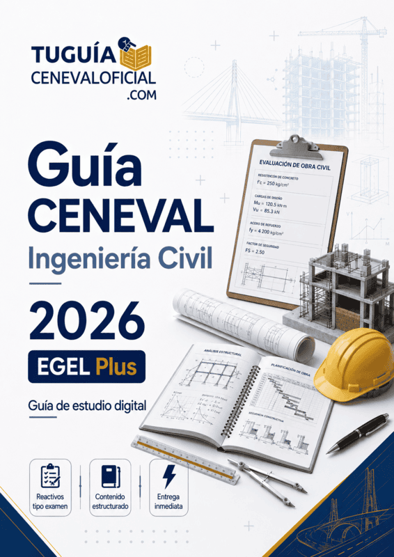 Guía CENEVAL Ingeniería Civil 2026