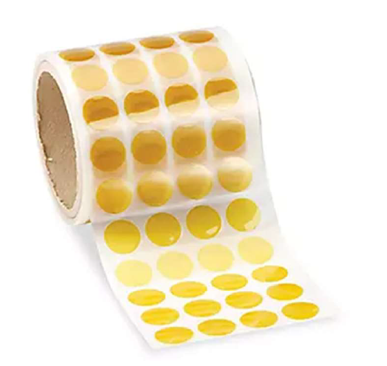 DISCOS KAPTON TAPE 3/4" GROSOR 1MIL C/500 PZAS