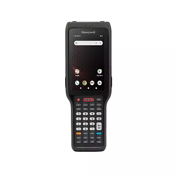 CK62: Wi-Fi 6E, 4-inches, 47-Key Alphanumeric, 8GB/128GB, FlexRangeXLR Engine-Red Laser, Rear Camera, Standard Battery, GMS, IP65, Standard, Launcher/Brower/BasicTE, No Adapter, Global