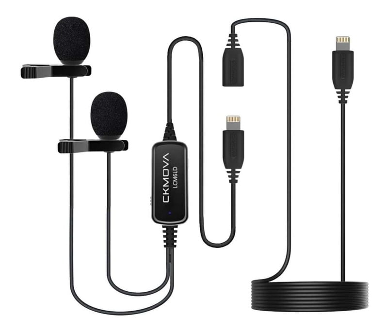 CKMOVA LCM6LD Lavalier microphone