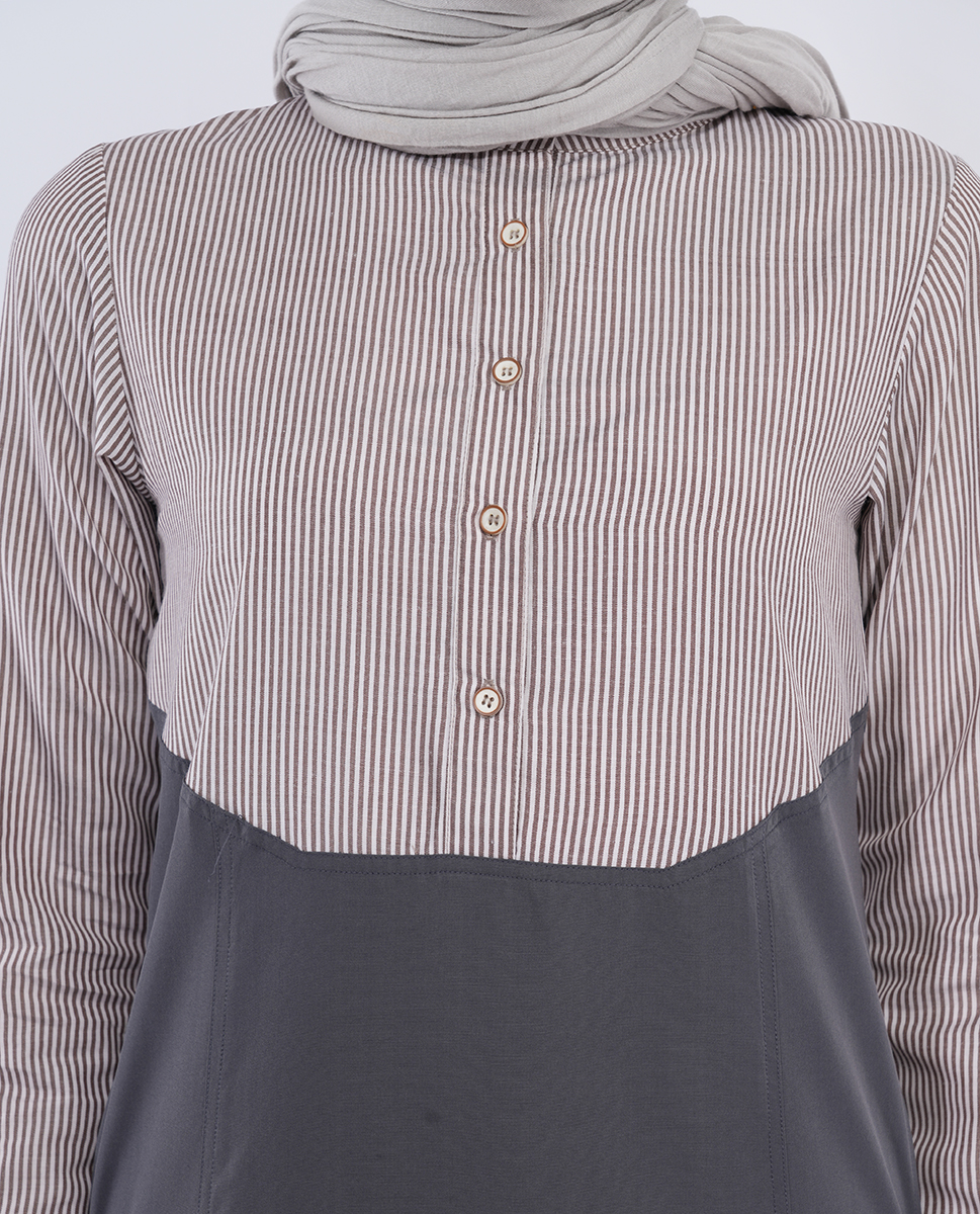 CALM CONTRAST JILBAB