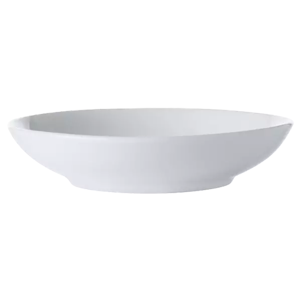 White Basics Round Sauce Dish