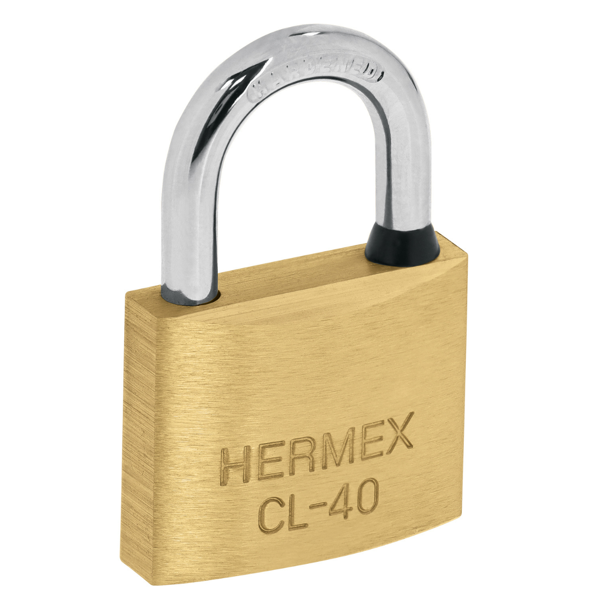 Blíster con 2 candados de latón de 40mm con gancho corto - CL-40X2 / 43443