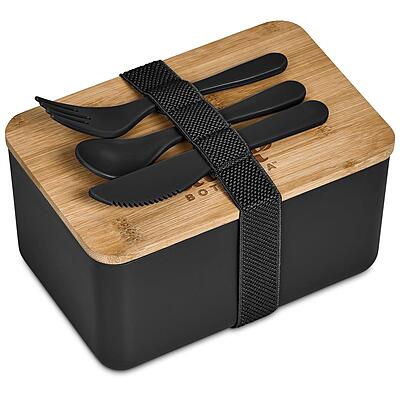 Okiyo Pasuta Recycled Plastic & Bamboo Lunch Box