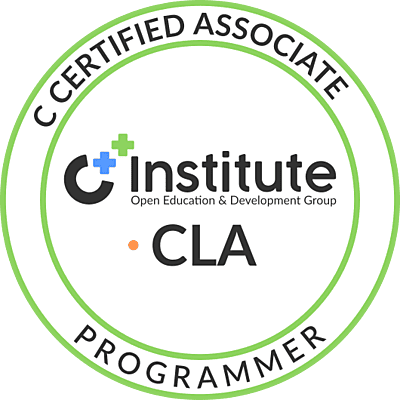 CLA – C Programming Language Certified Associate Exam Voucher