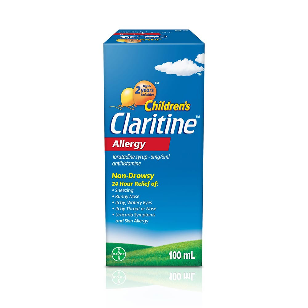 CLARITINE 5 MG / 5 ML SYRUP 100 ML