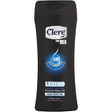 CLERE BODY LOTION  MEN LEGEND 1X400ML EACH