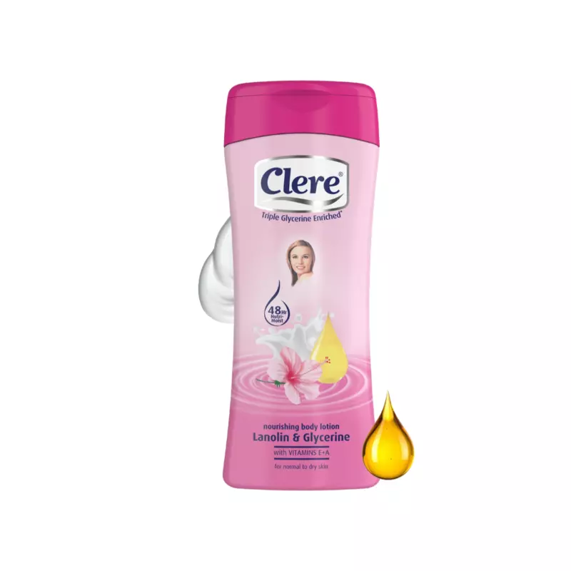 CLERE LOTION - LANOLIN & GLYCERINE 200ML