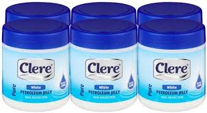 CLERE PETROLEUM JELLY WHITE 6X250G SW