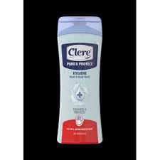 CLERE PURE&PROTECT B/WASH 6X400ML