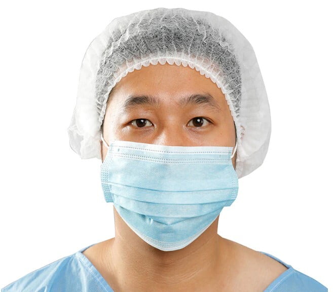 Hair Net Non woven Clip Cap Emiral Hair Net Non woven Clip Cap Emiral