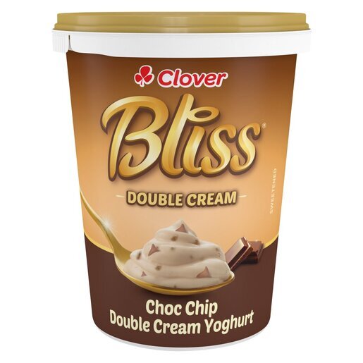CLOVER BLISS DOUBLE CREAM CHOC CHIP 1X500G