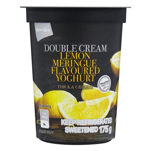 CLOVER BLISS DOUBLE CREAM LEMON&MERINGUE 12X175G