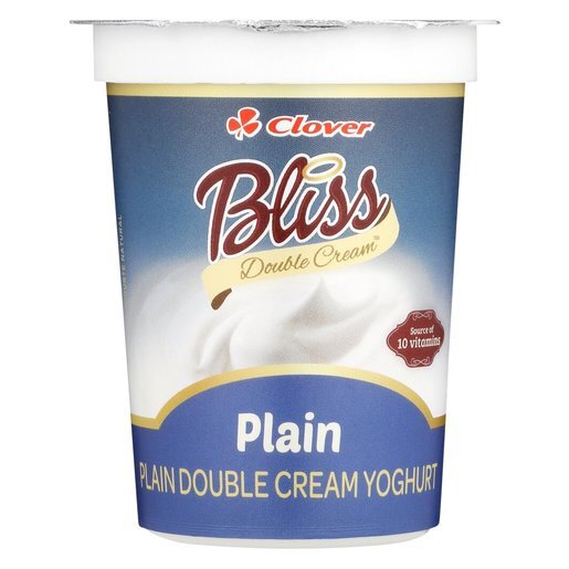 CLOVER BLISS DOUBLE CREAM PLAIN 12X175G
