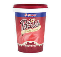 CLOVER BLISS DOUBLE CREAM RED VELVET 6X1KG
