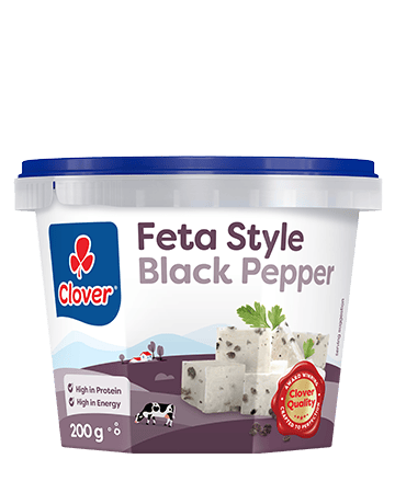 CLOVER FETA BLACK PEPPER 1X200G