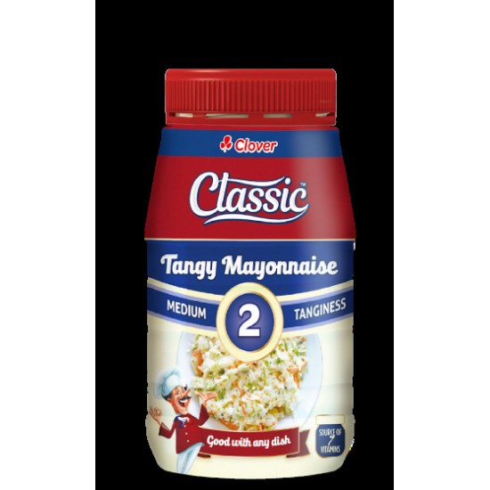 CLOVER TANGY MAYONNAISE MED 6X750G