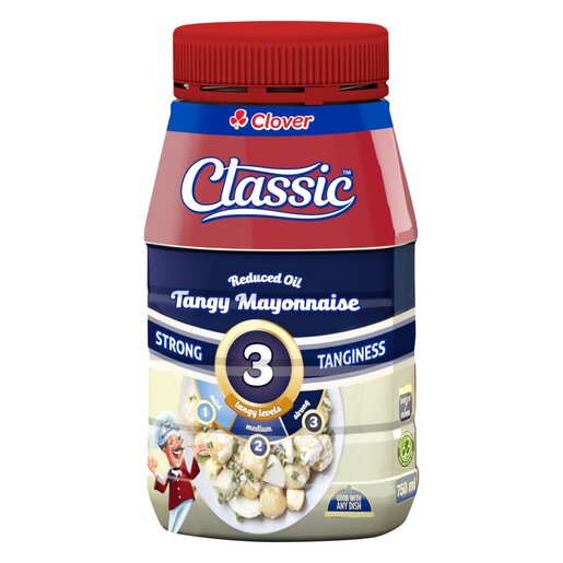 CLOVER TANGY MAYONNAISE STRONG 6X750G