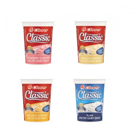 CLOVER YOGHURT 1X175G ASSORTED