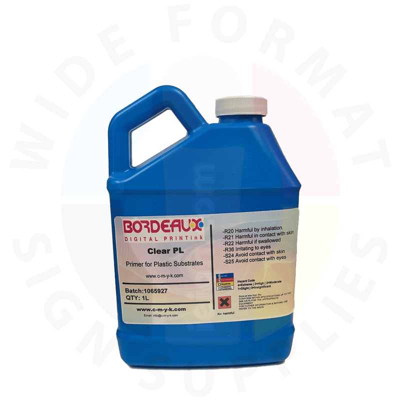 Bordeaux Ink Adhesion Promoter Clear PL 1000 ml (Plastic)