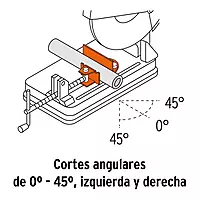 Tronzadora / cortadora de metales, 14', industrial, 2,200 W - CM-14N / 11723